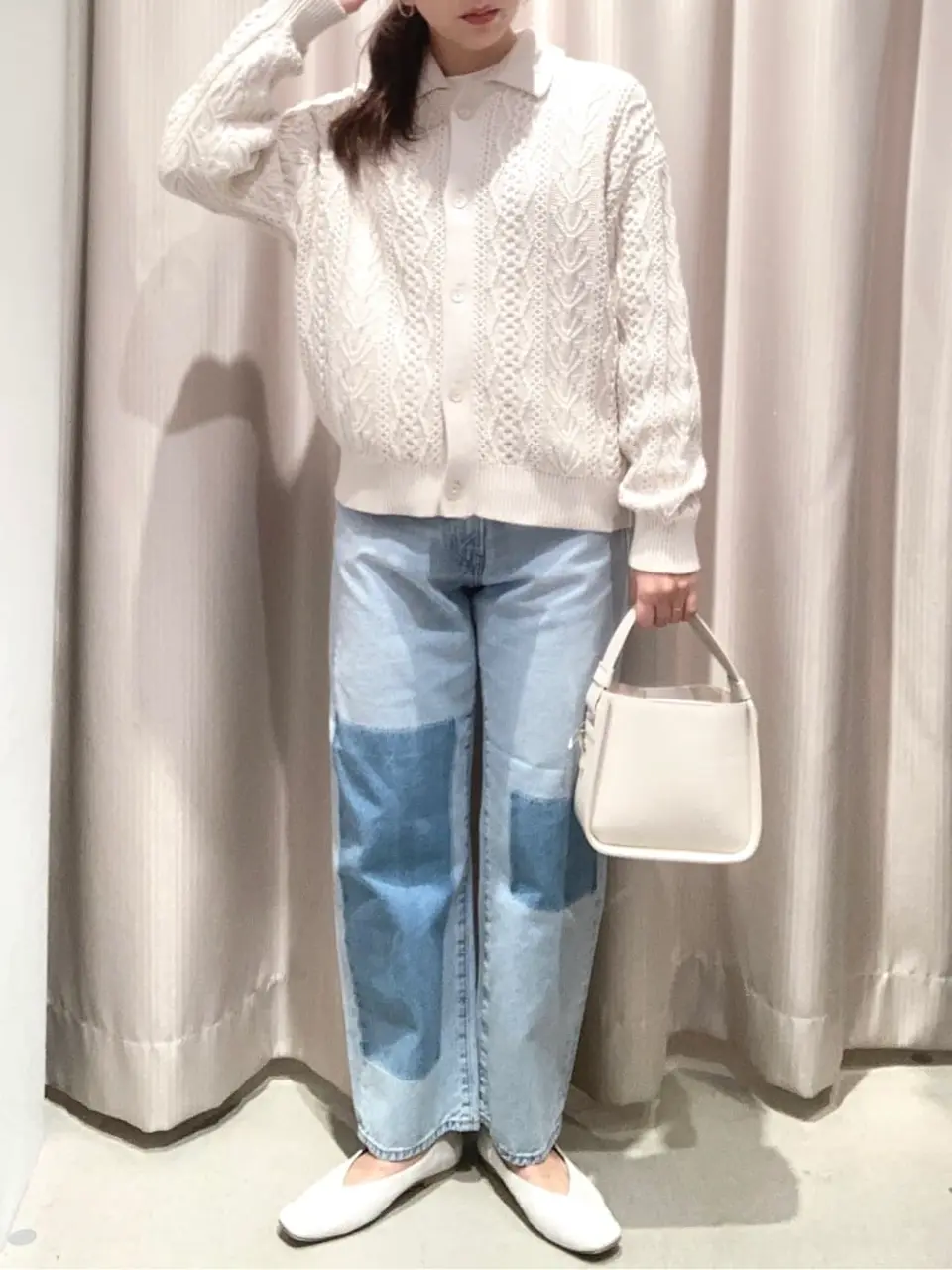 パッチワークライクデニム/AMERICAN HOLIC（アメリカンホリック）の