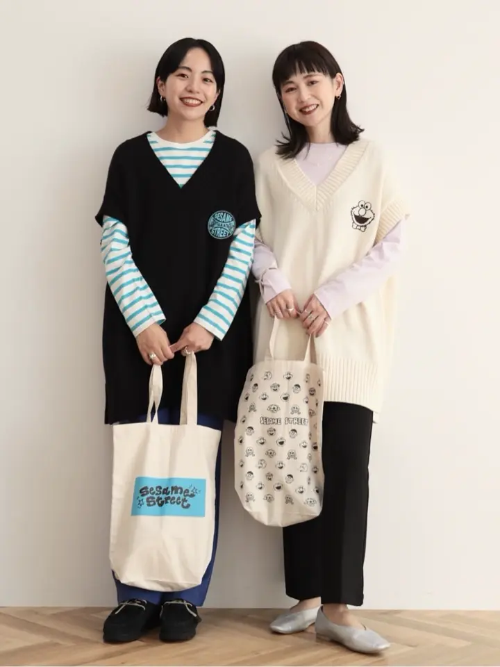 トートBAG/セサミストリート/AMERICAN HOLIC（アメリカンホリック）の