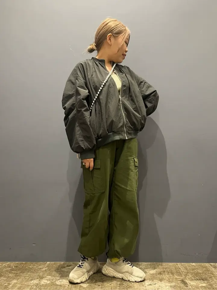 yori 撥水ハードブルゾン　アイボリー36（美品） 撥水加工配色ブルゾン: アウター｜ハニーズ公式通販