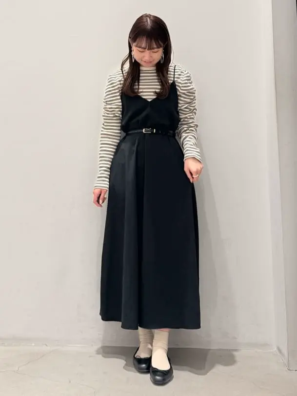 丈違いフクレジャガードキャミワンピース/AMERICAN HOLIC（アメリカン