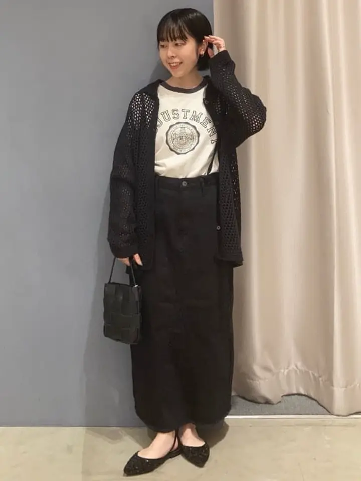 サス付きタイトスカート/AMERICAN HOLIC（アメリカンホリック）の