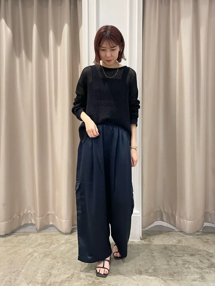 KHOKI/リブ編み グラフィックセーター K12 KHOKI リブ編み グラフィックセーター K12