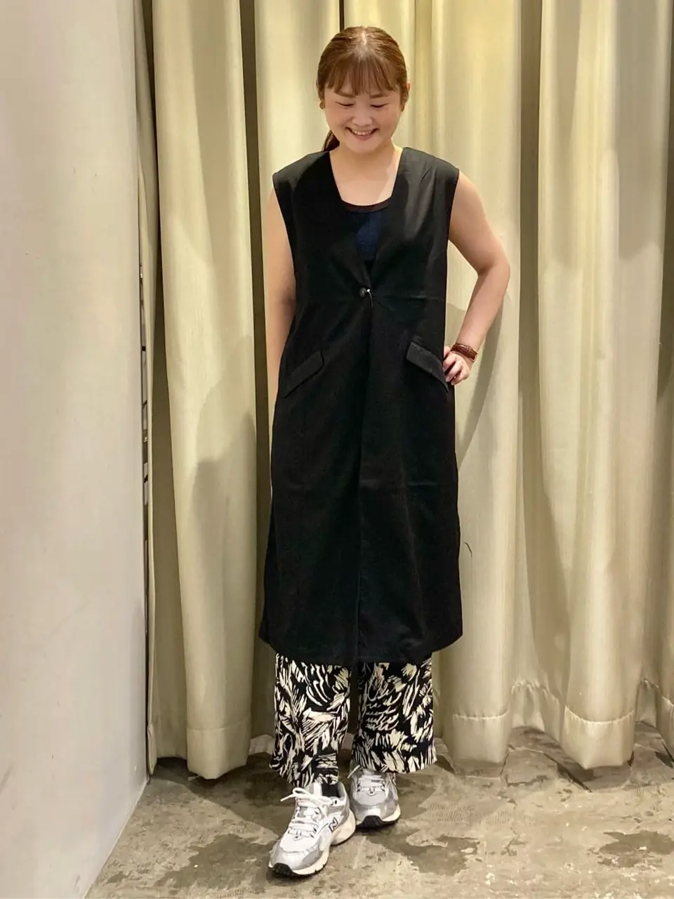 ロングVネックジレ/AMERICAN HOLIC（アメリカンホリック）のベスト