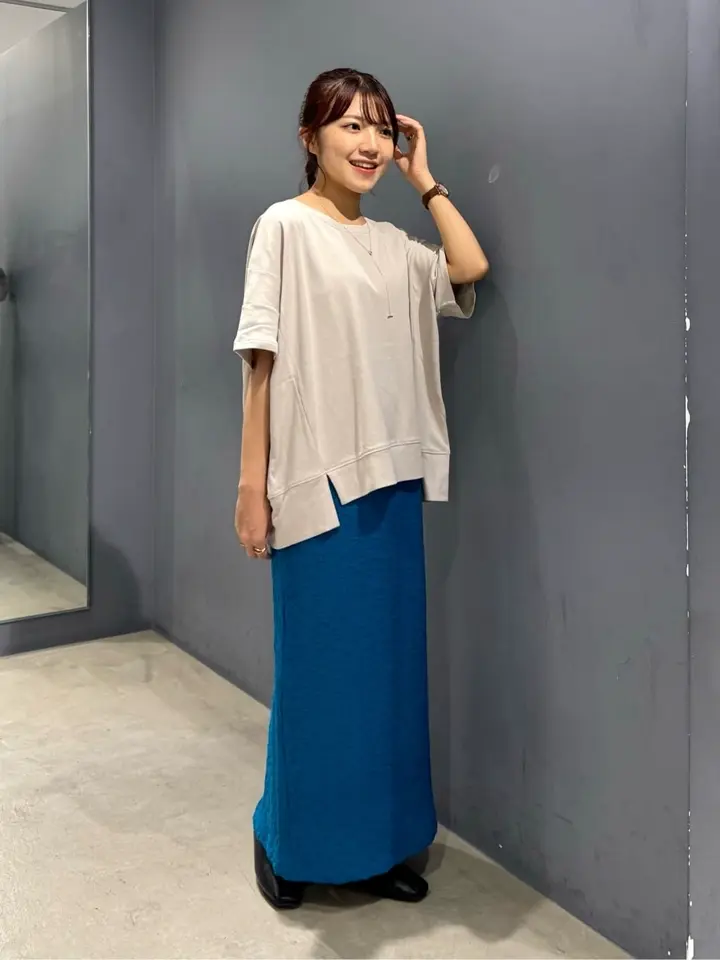 接触冷感裾切り替えカットプルオーバー/AMERICAN HOLIC（アメリカン