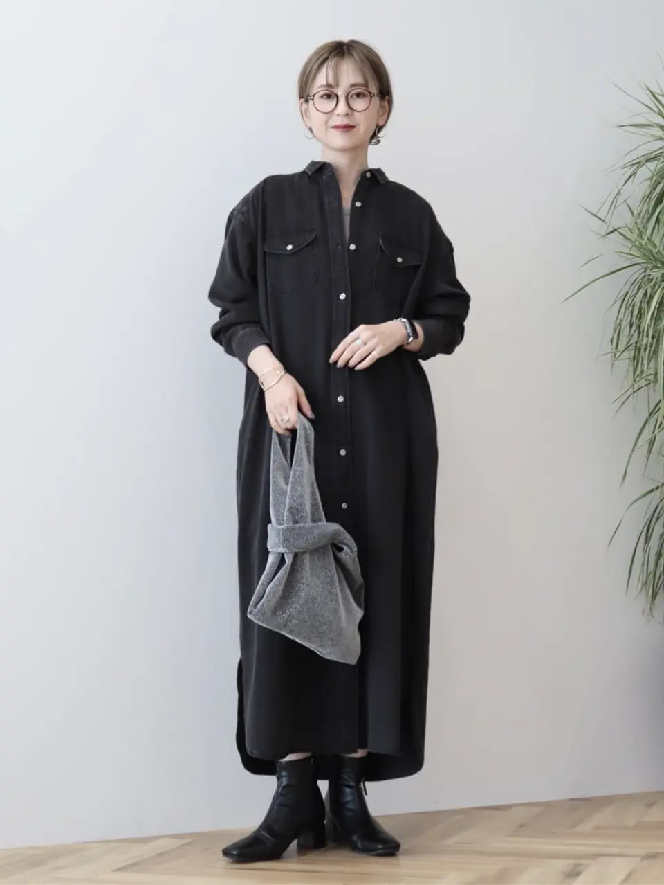 アメリカンデニム　シューズワンピース　見本 ≪USED≫デニムワンピース/AMERICAN HOLIC（アメリカンホリック）の