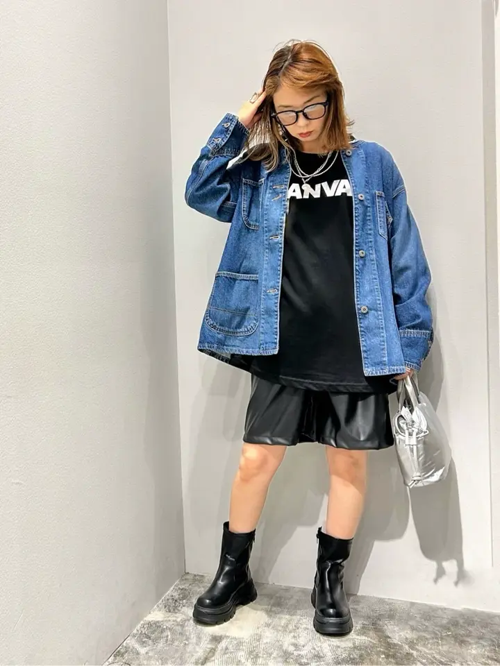 レザーショートパンツ/Green Parks（グリーン パークス）のハーフ