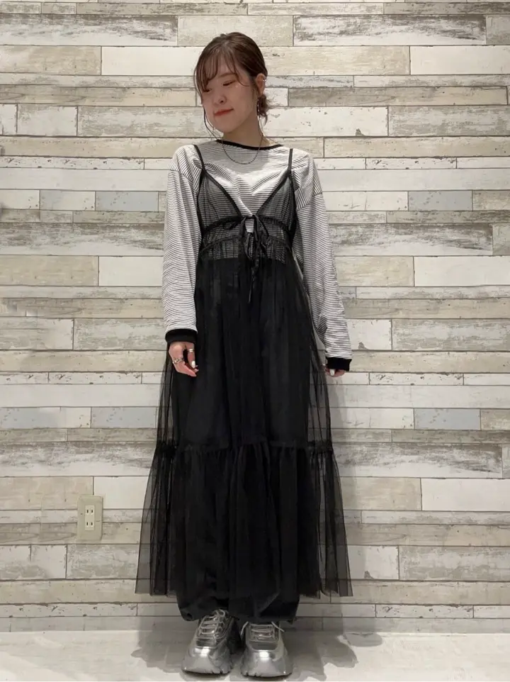 ティアードチュールワンピース/AMERICAN HOLIC（アメリカンホリック