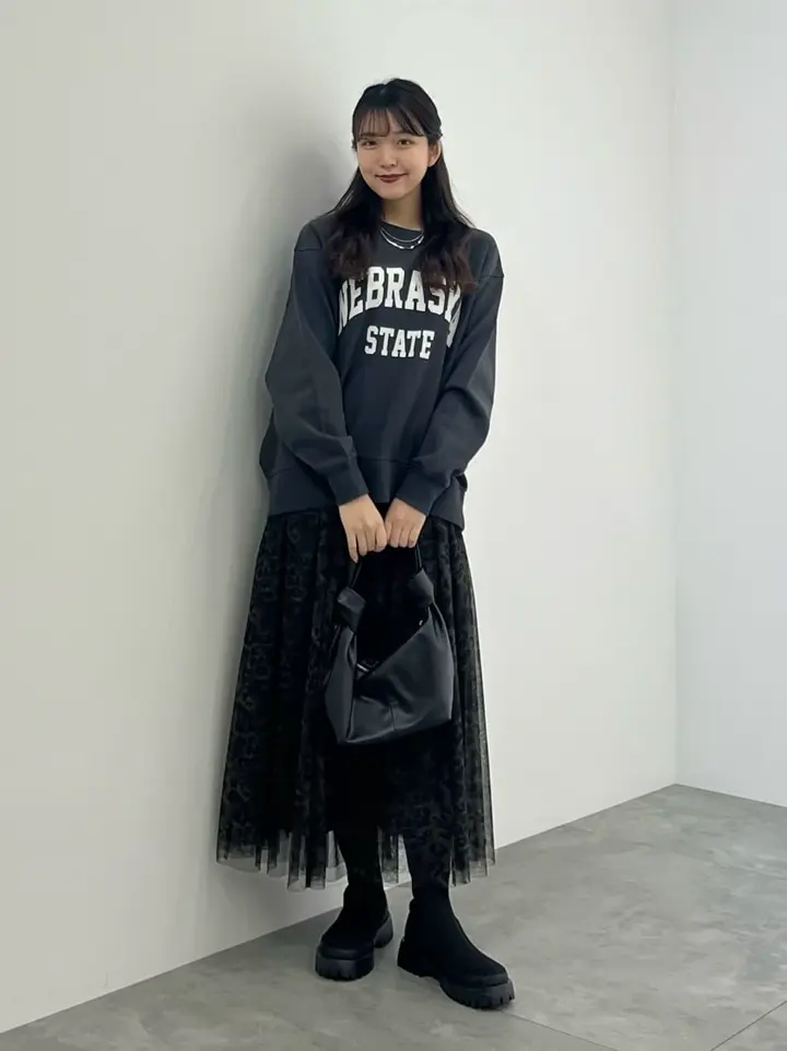 NEBRASKAロゴプリントスウェット1/AMERICAN HOLIC（アメリカンホリック