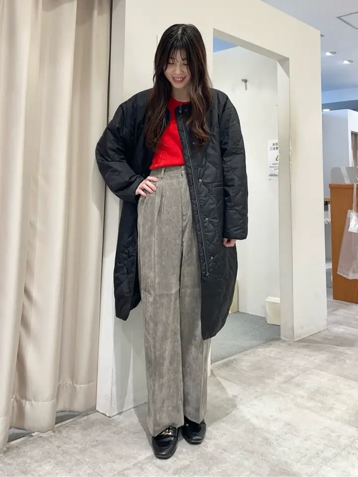 ≪USED≫コーデュロイタックワイドパンツ/AMERICAN HOLIC（アメリカン