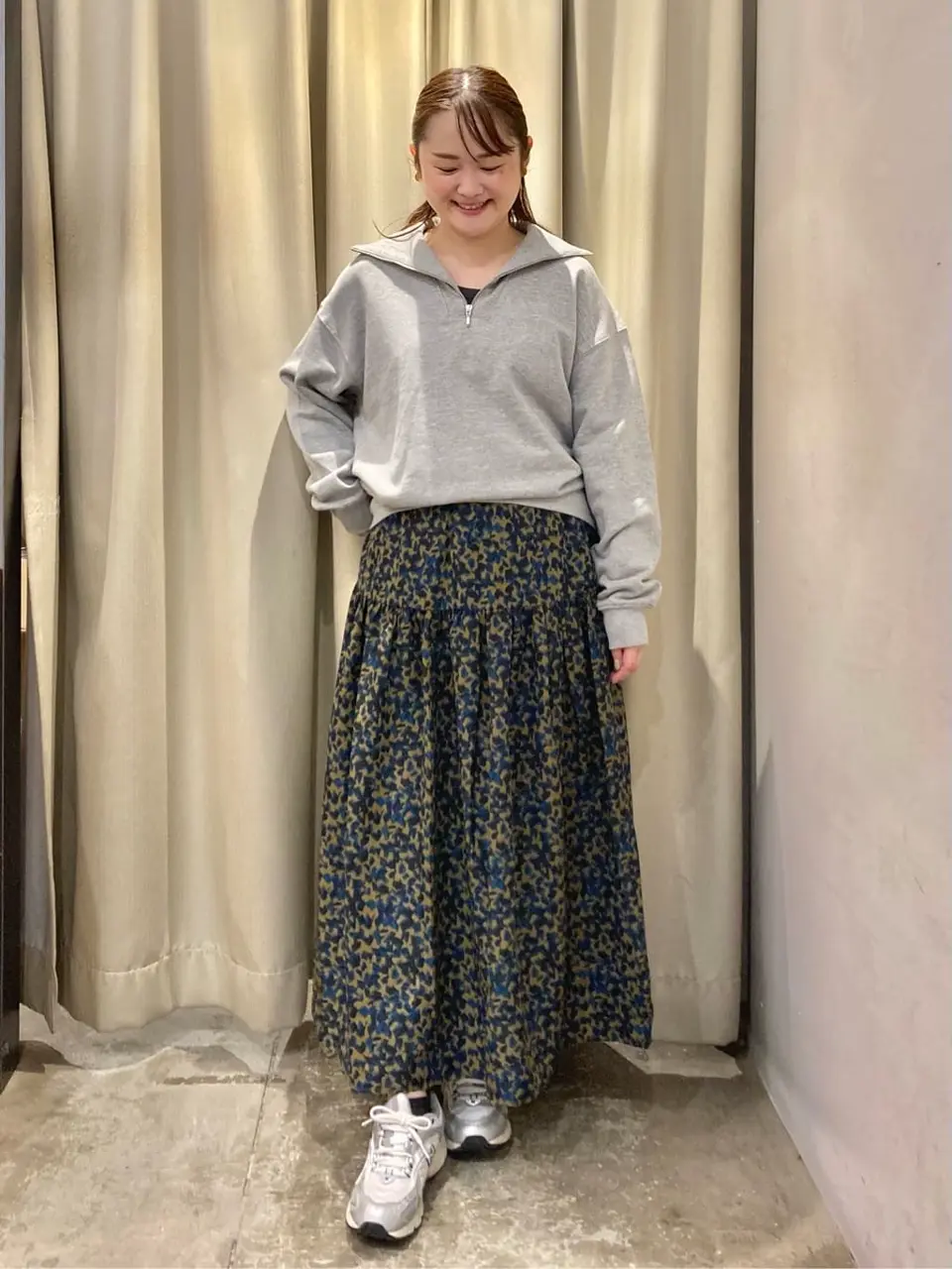 ≪USED≫ハーフZIPスウェット2/AMERICAN HOLIC（アメリカンホリック