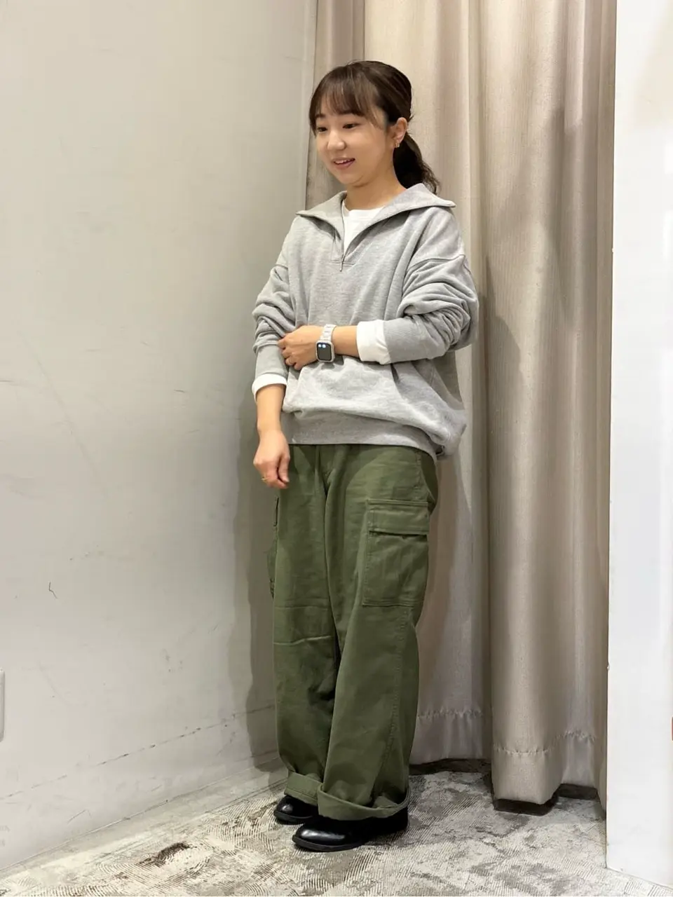 ハーフZIPスウェット2/AMERICAN HOLIC（アメリカンホリック）の