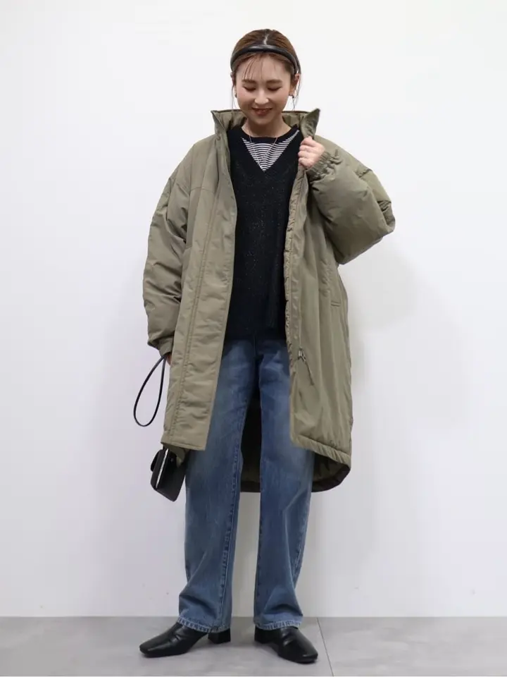 ラメ入りVネックニットベスト/AMERICAN HOLIC（アメリカンホリック）の