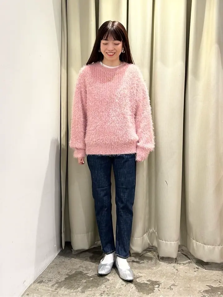 フェザーゆるニットプルオーバー/AMERICAN HOLIC（アメリカンホリック