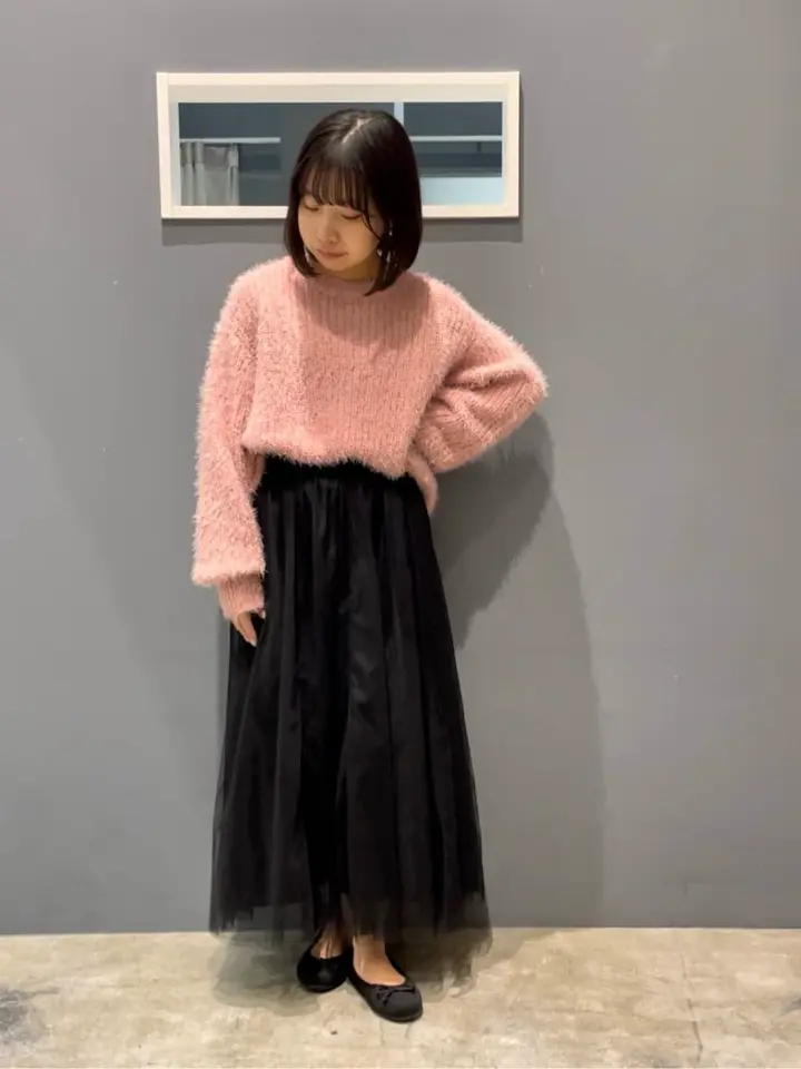 フェザーゆるニットプルオーバー/AMERICAN HOLIC（アメリカンホリック