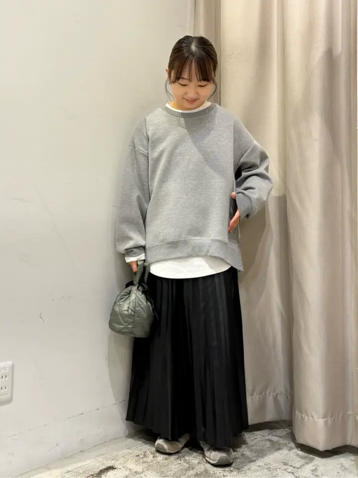 【CHICPARK】Vintageメタリック加工フェイクレザープリーツスカート 03_002.jpg