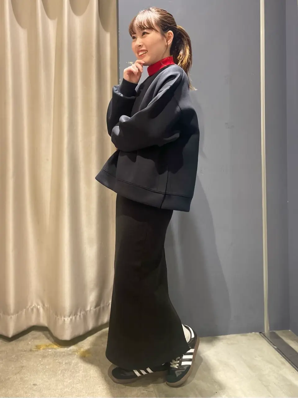 ≪USED≫ミラノリブニットタイトスカート/AMERICAN HOLIC（アメリカン