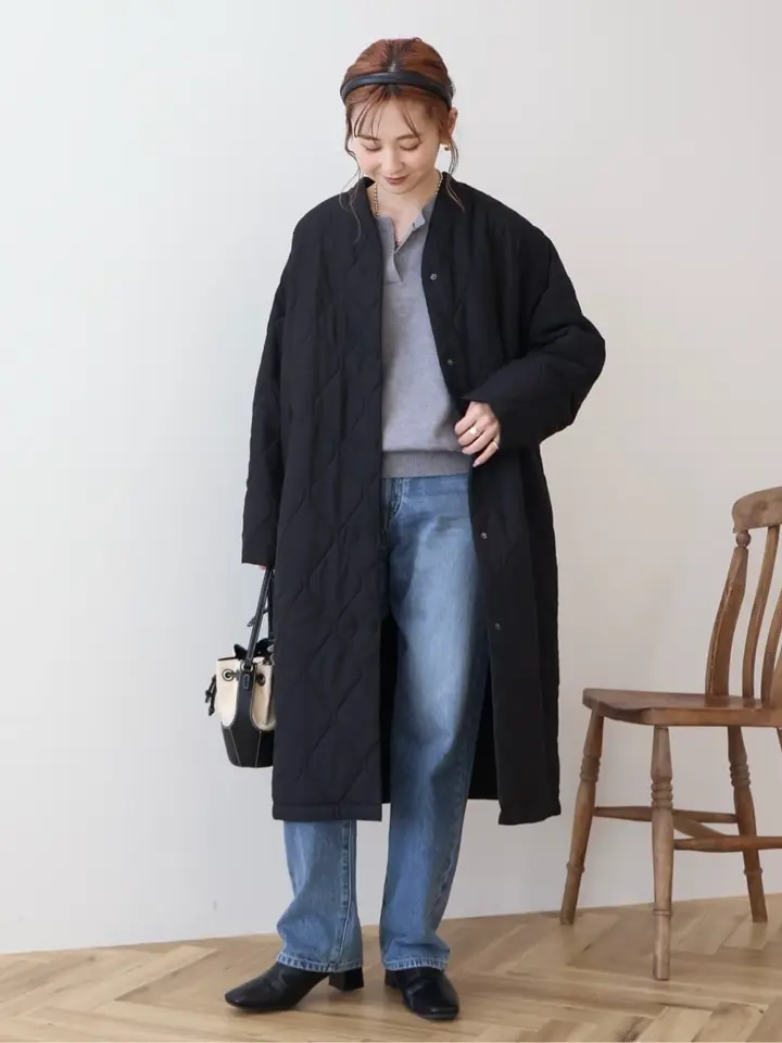 ≪USED≫軽ポカキルティングロングコート/AMERICAN HOLIC(アメリカン ≪USED≫軽ポカキルティングロングコート/AMERICAN HOLIC(アメリカン