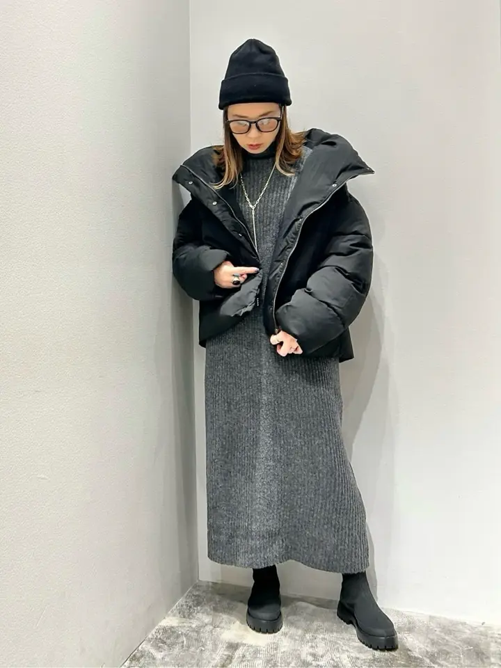 ≪USED≫モックネックニットワンピース/AMERICAN HOLIC（アメリカン