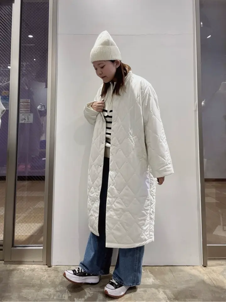 バイパチ片畦ハーフZIPニットプルオーバー/AMERICAN HOLIC（アメリカン