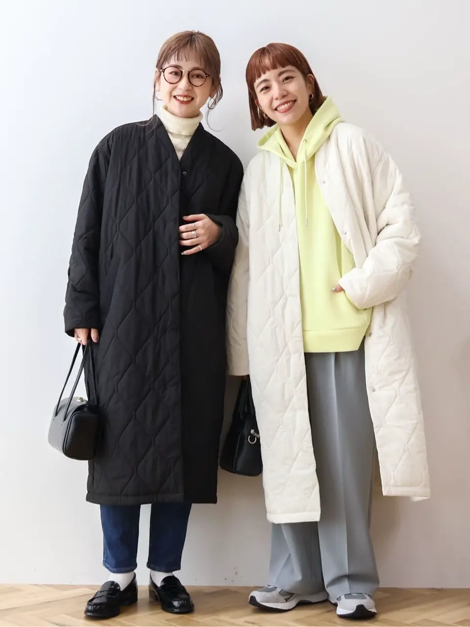 ≪USED≫軽ポカキルティングロングコート/AMERICAN HOLIC（アメリカン