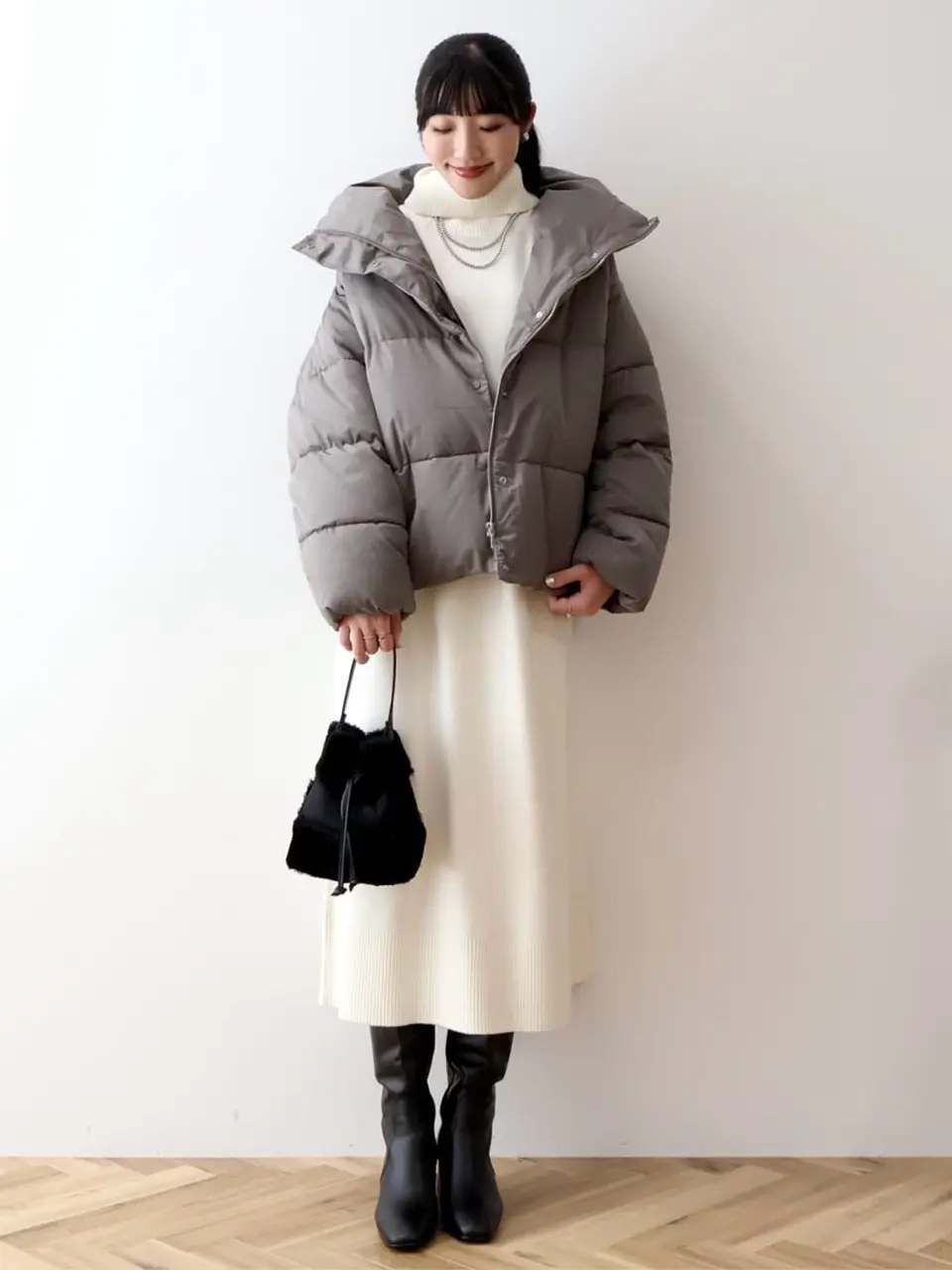 軽ポカ撥水加工スタンドショートコート/AMERICAN HOLIC（アメリカン