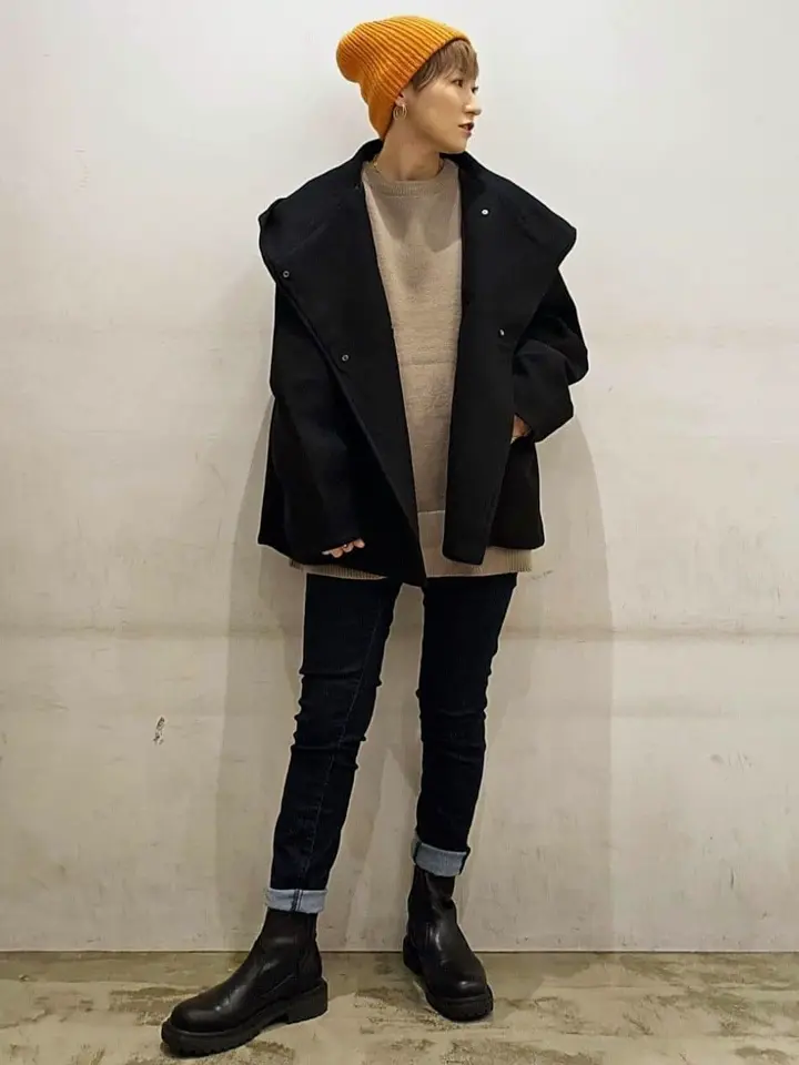 ≪USED≫中空FIBERフーディーコクーンコート【軽量アウター】/AMERICAN