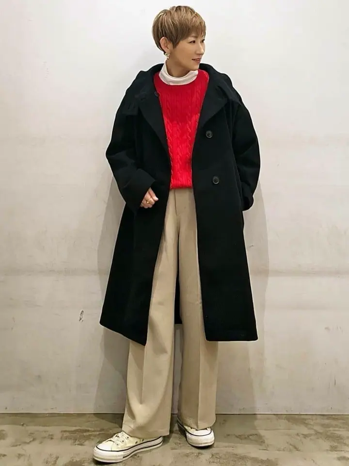 ≪USED≫中空FIBERスタンドカラーロングコート【軽量アウター