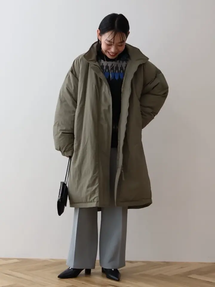 正規品♡ノルディックプルオーバー&ロングパンツセット♡アイボリー ap retro ニット セーター ノルディック柄ニット/ニットプル