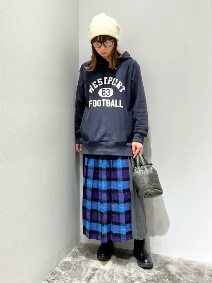 ballaholic フード付きスウェット NAVY / WHITE ballaholic フード付き