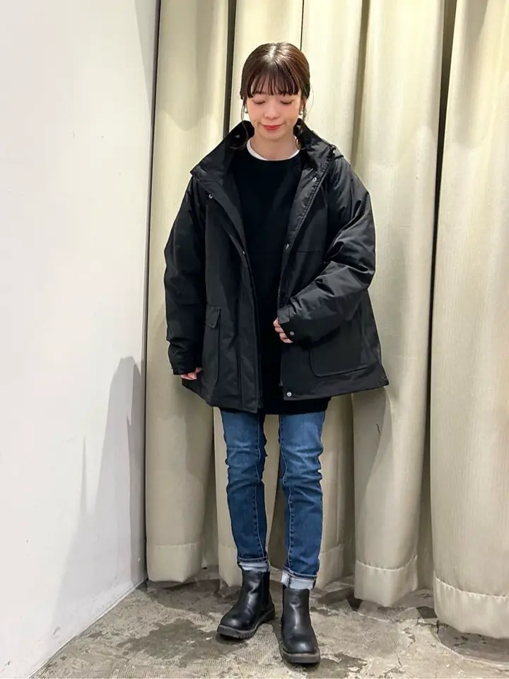 サイドポケットロングニットプルオーバー/AMERICAN HOLIC（アメリカン