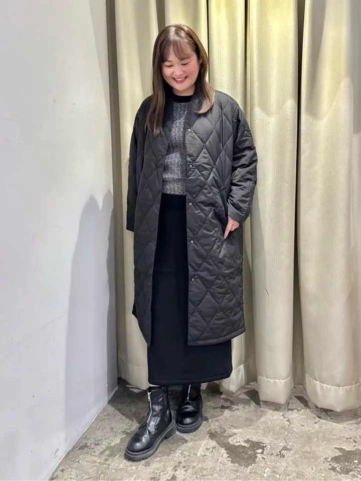 ≪USED≫軽ポカキルティングロングコート/AMERICAN HOLIC（アメリカン