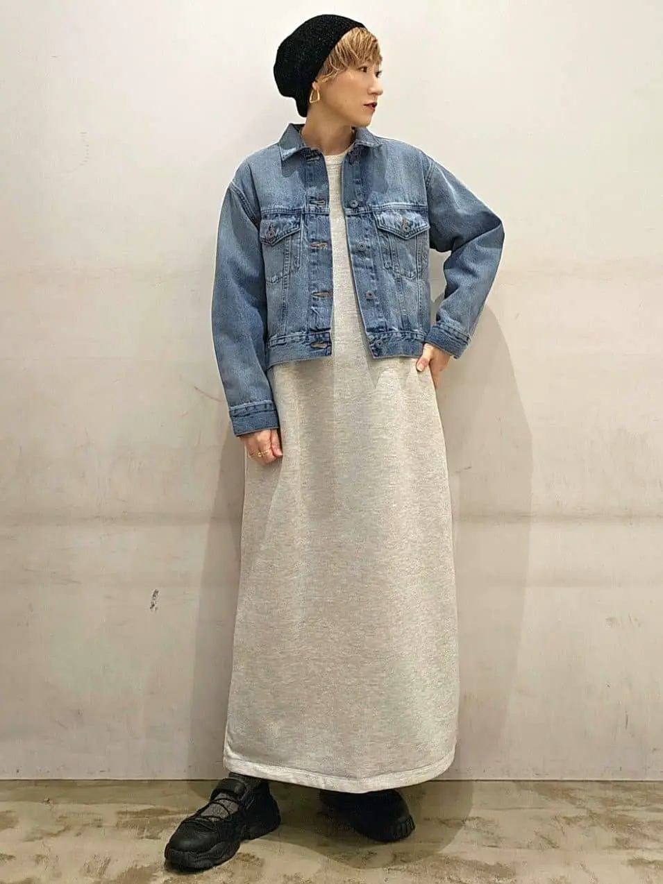 ラメスウェットワンピース/AMERICAN HOLIC（アメリカンホリック）の