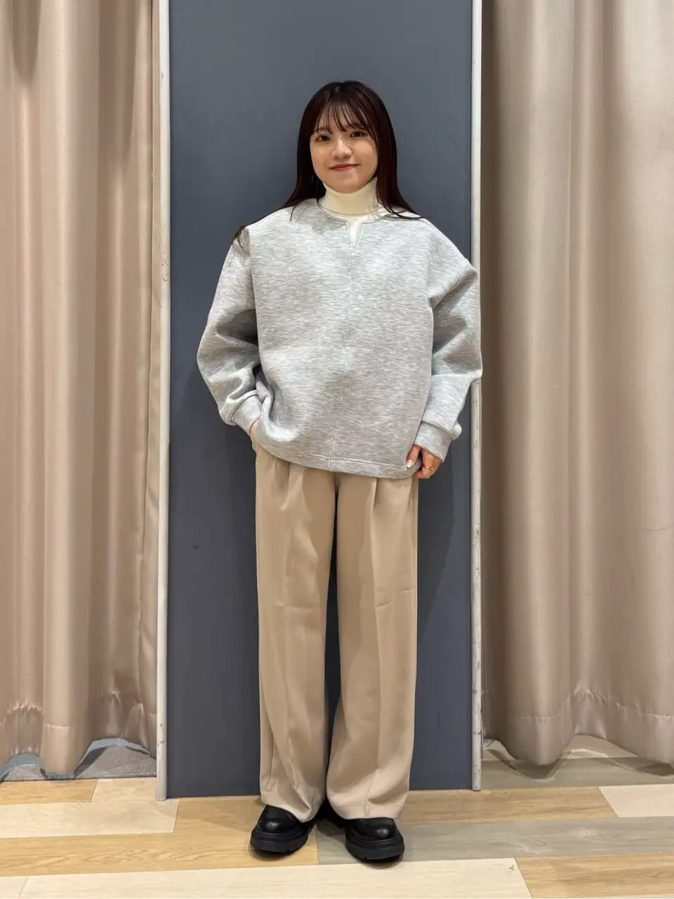 スキッパーポンチプルオーバー/AMERICAN HOLIC（アメリカンホリック