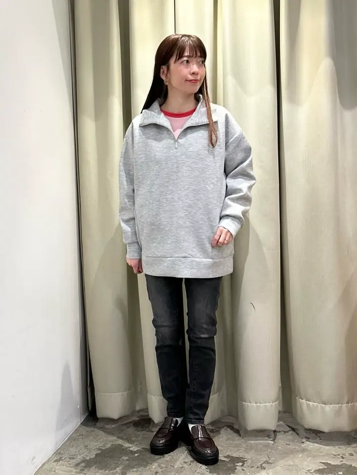 ≪USED≫ハーフZIPポンチプルオーバー/AMERICAN HOLIC（アメリカン