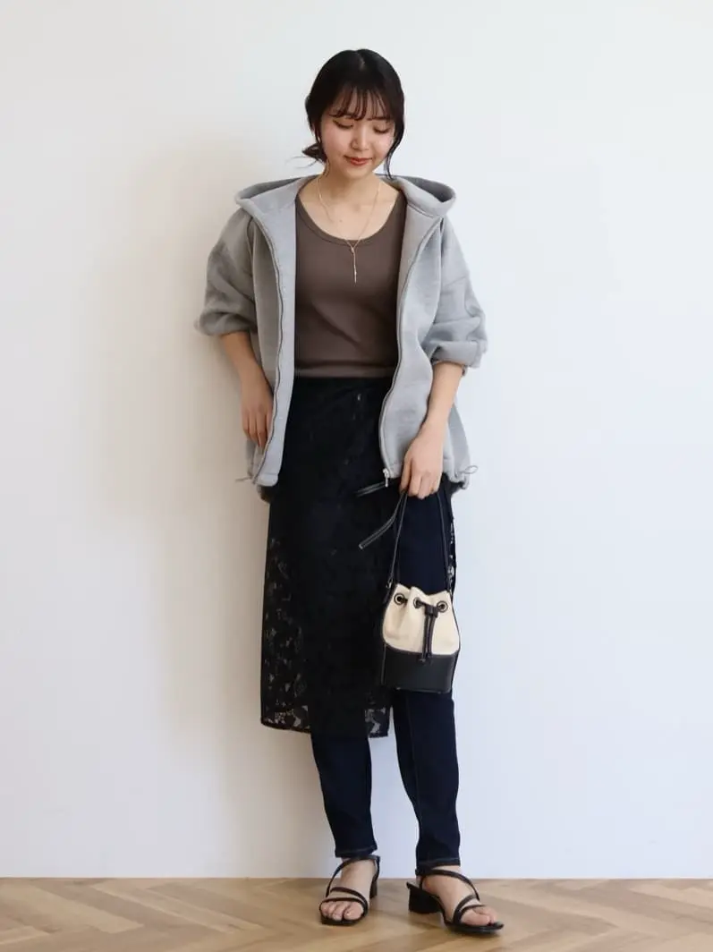 ≪USED≫ポンチドロストZIPパーカー/AMERICAN HOLIC（アメリカン