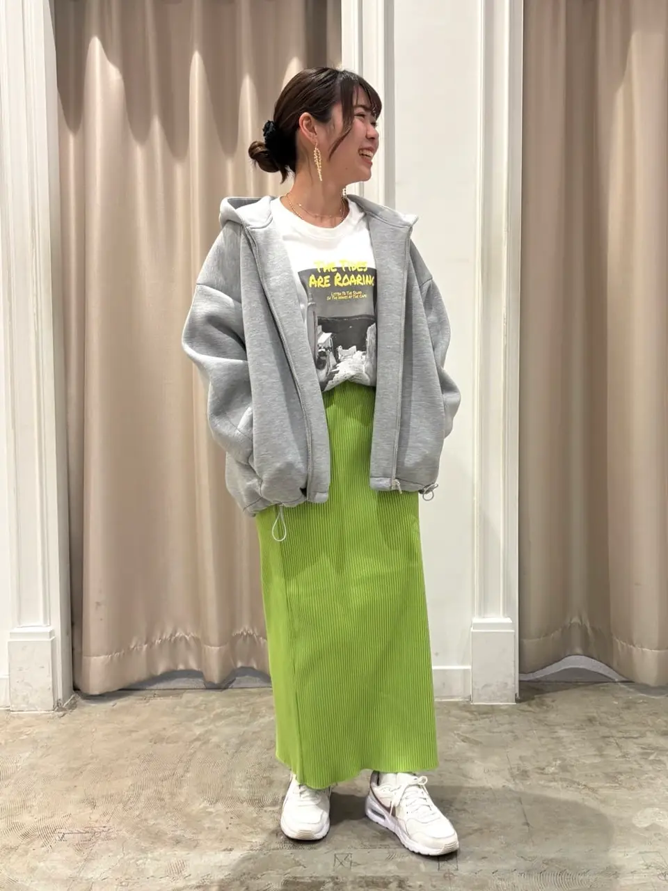 ≪USED≫ポンチドロストZIPパーカー/AMERICAN HOLIC（アメリカン