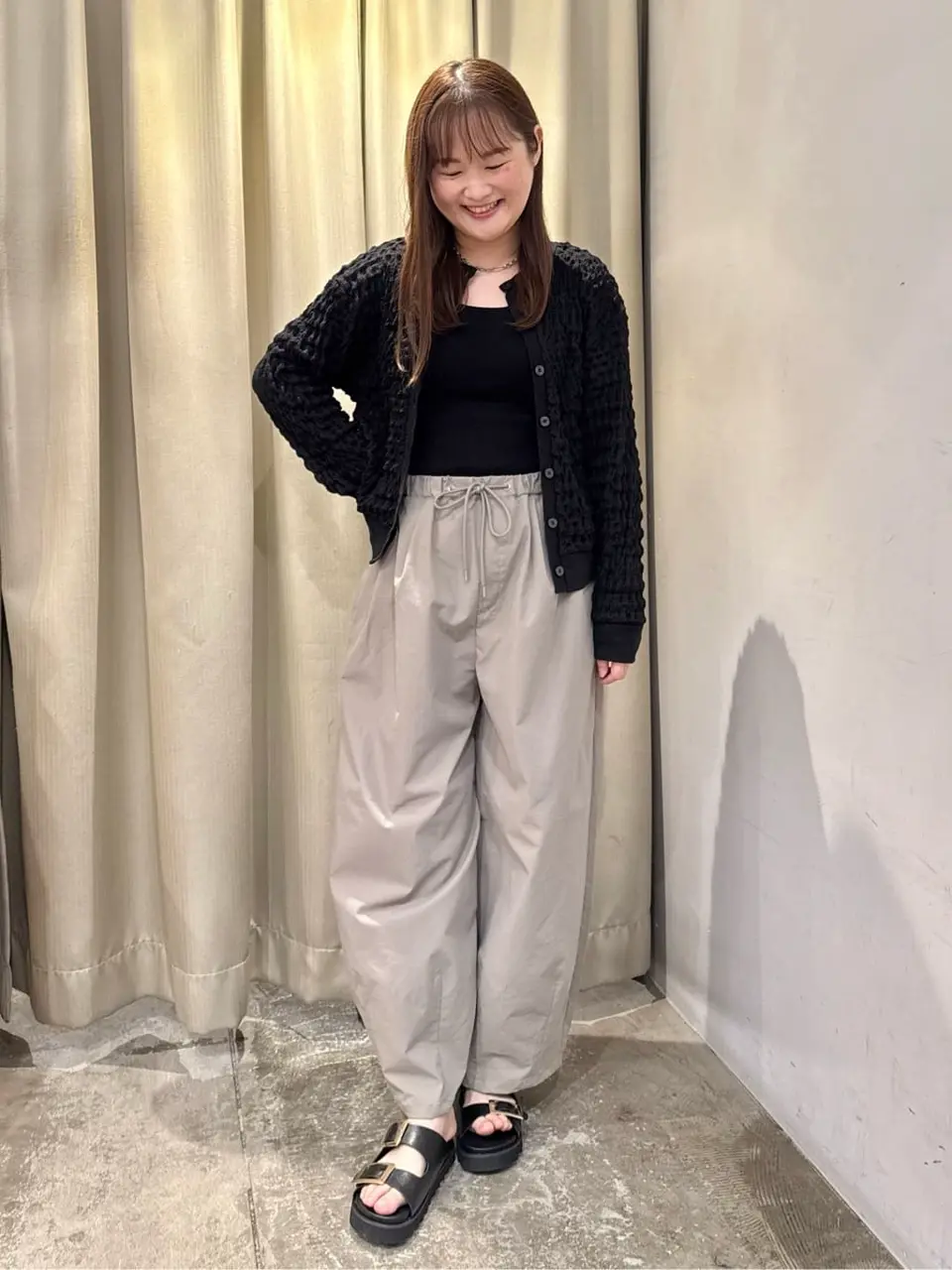 ぽこぽこカットカーディガン/AMERICAN HOLIC（アメリカンホリック）の