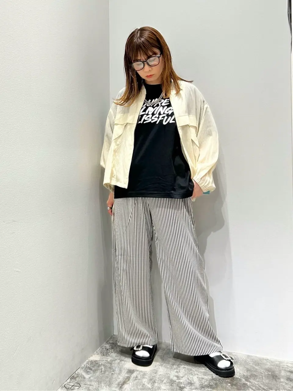 接触冷感シアースポーティーブルゾン/AMERICAN HOLIC（アメリカン