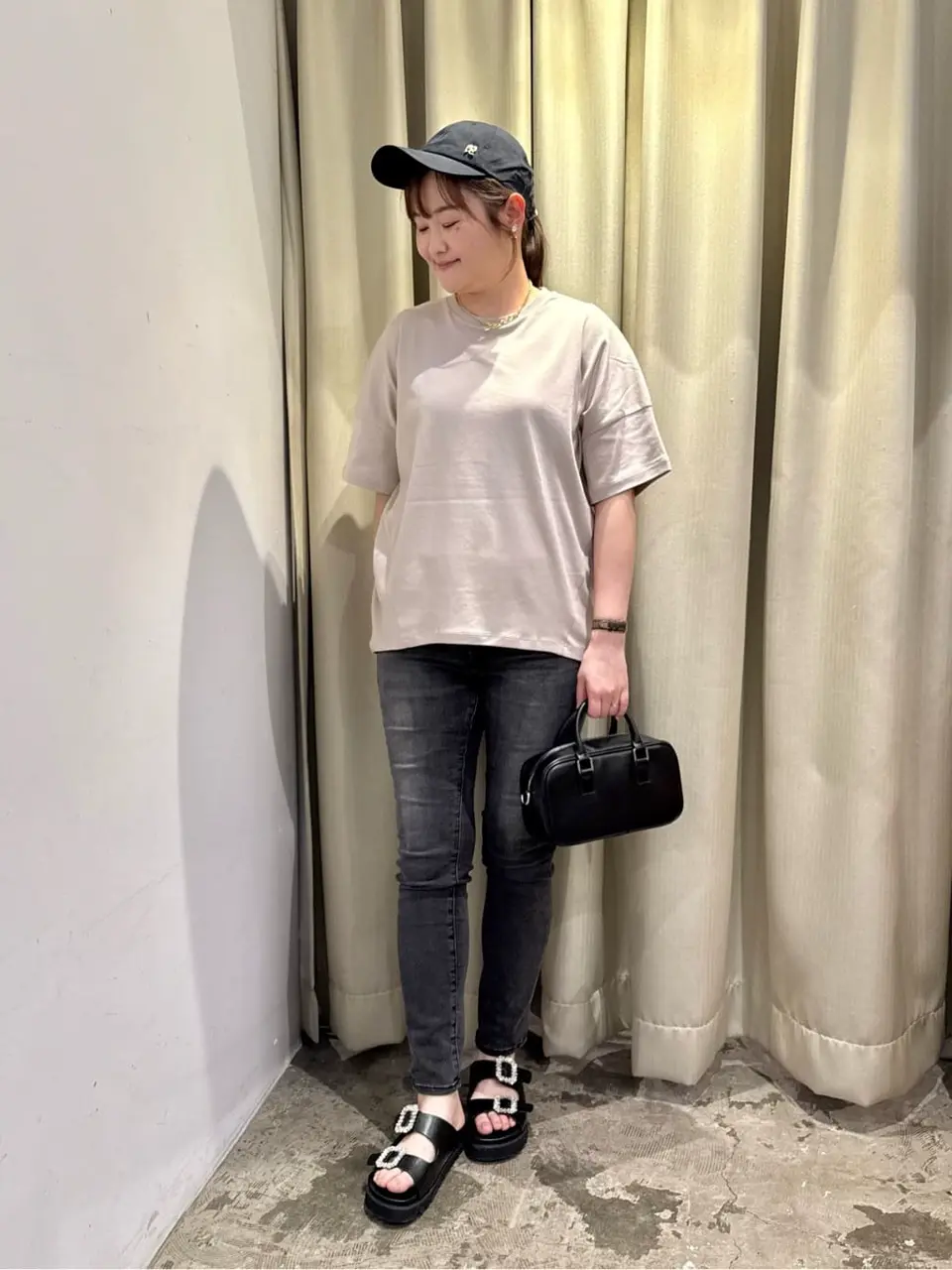 ビジューフラットサンダル/AMERICAN HOLIC（アメリカンホリック）の