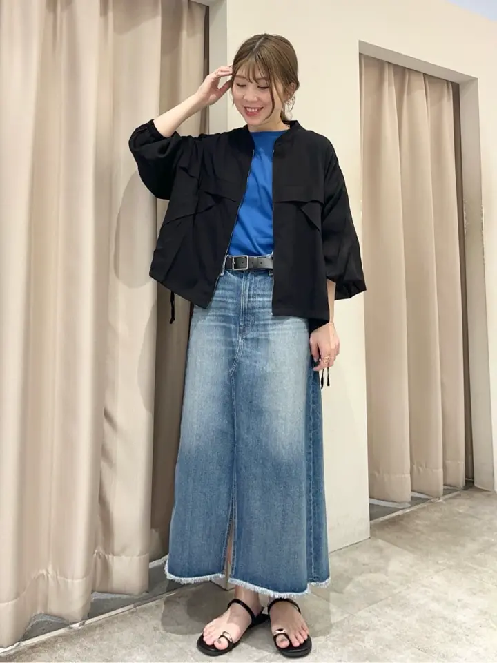 接触冷感シアースポーティーブルゾン/AMERICAN HOLIC（アメリカン