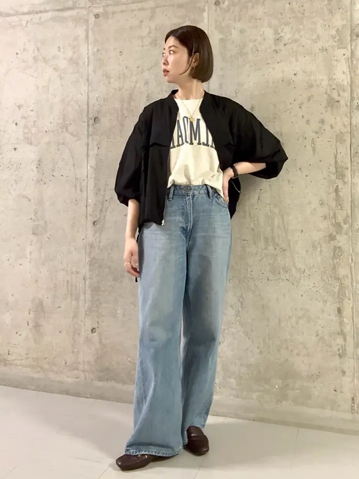 接触冷感シアースポーティーブルゾン/AMERICAN HOLIC（アメリカン