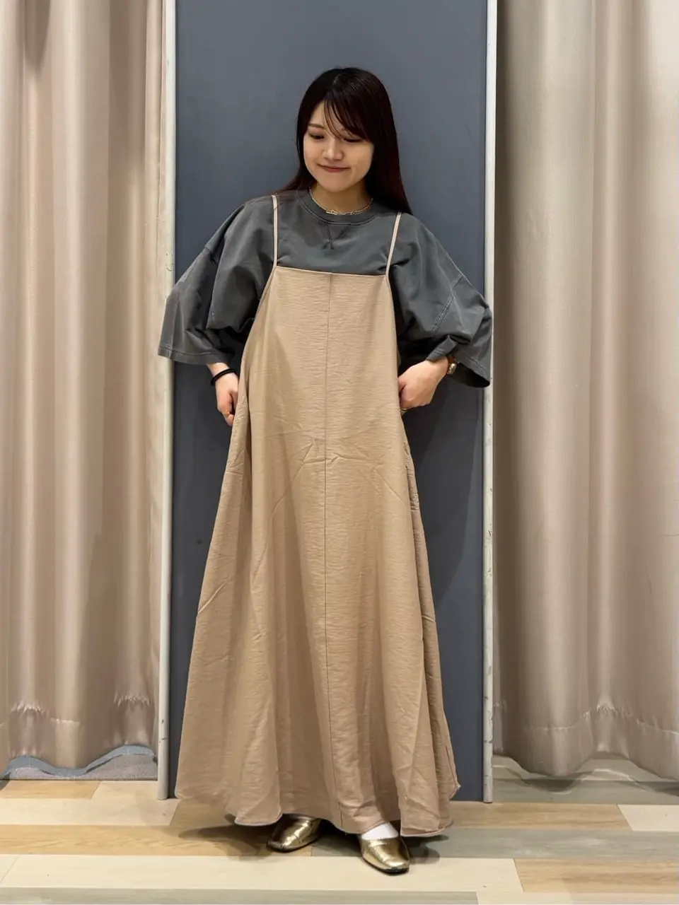 前後2WAYキャミワンピース/AMERICAN HOLIC（アメリカンホリック）の