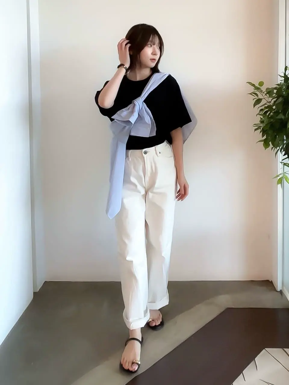 ≪USED≫クロップドシャツ/AMERICAN HOLIC（アメリカンホリック）の