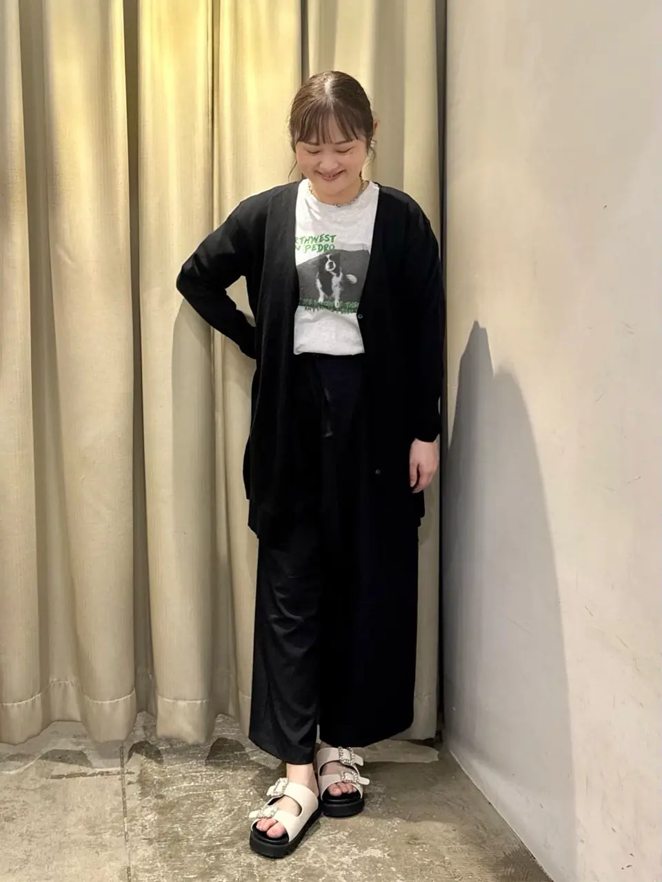 ビジューフラットサンダル/AMERICAN HOLIC（アメリカンホリック）の