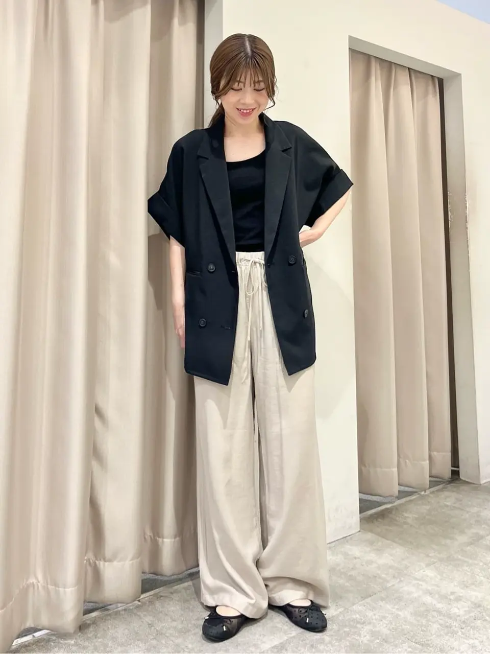 H*様 oqLiq（オークリック）サムイ風　半袖ジャケット H*様 oqLiq（オークリック）サムイ風 半袖ジャケット