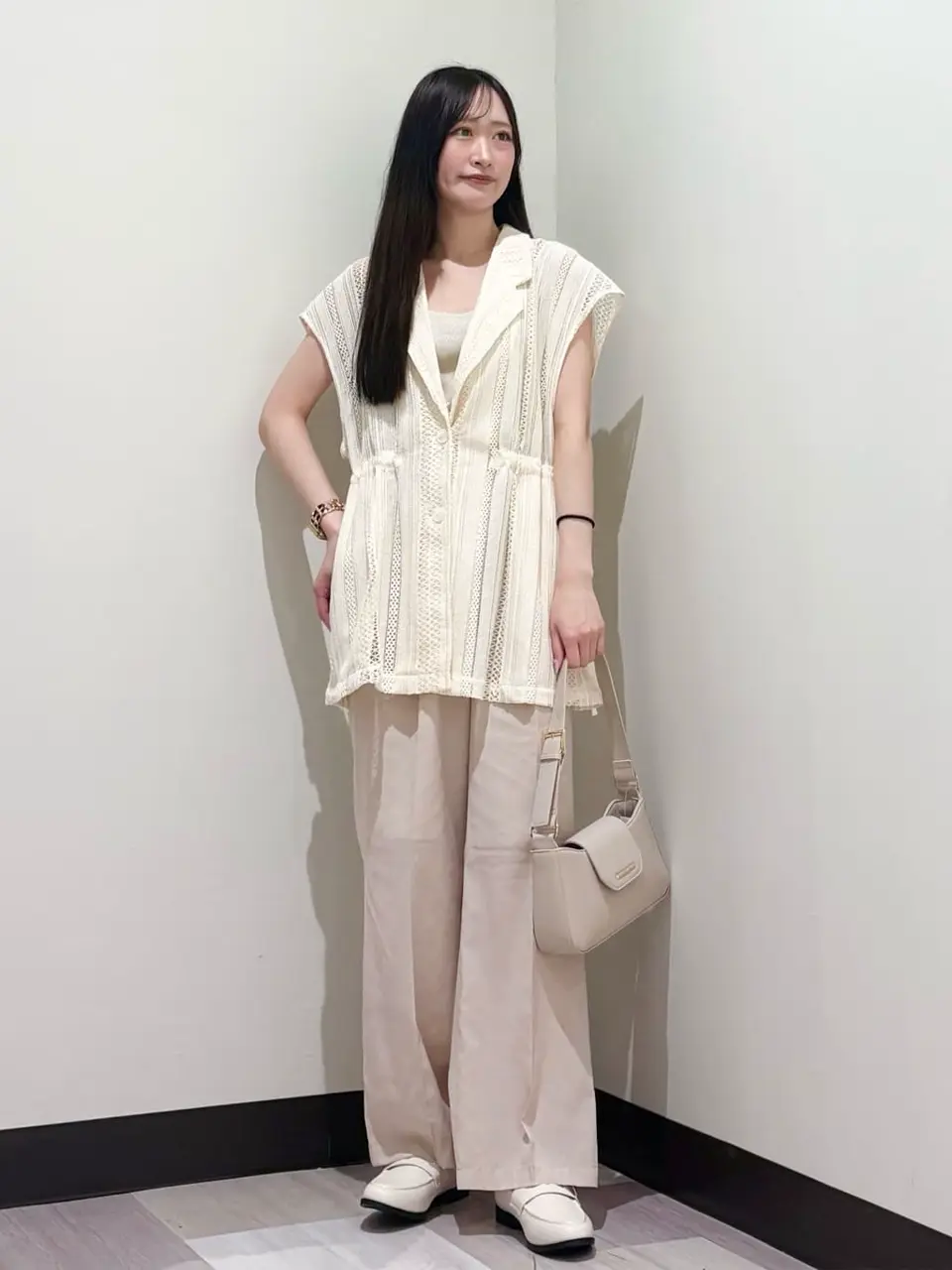 ≪USED≫センタープレスシアースラックスパンツ/AMERICAN HOLIC