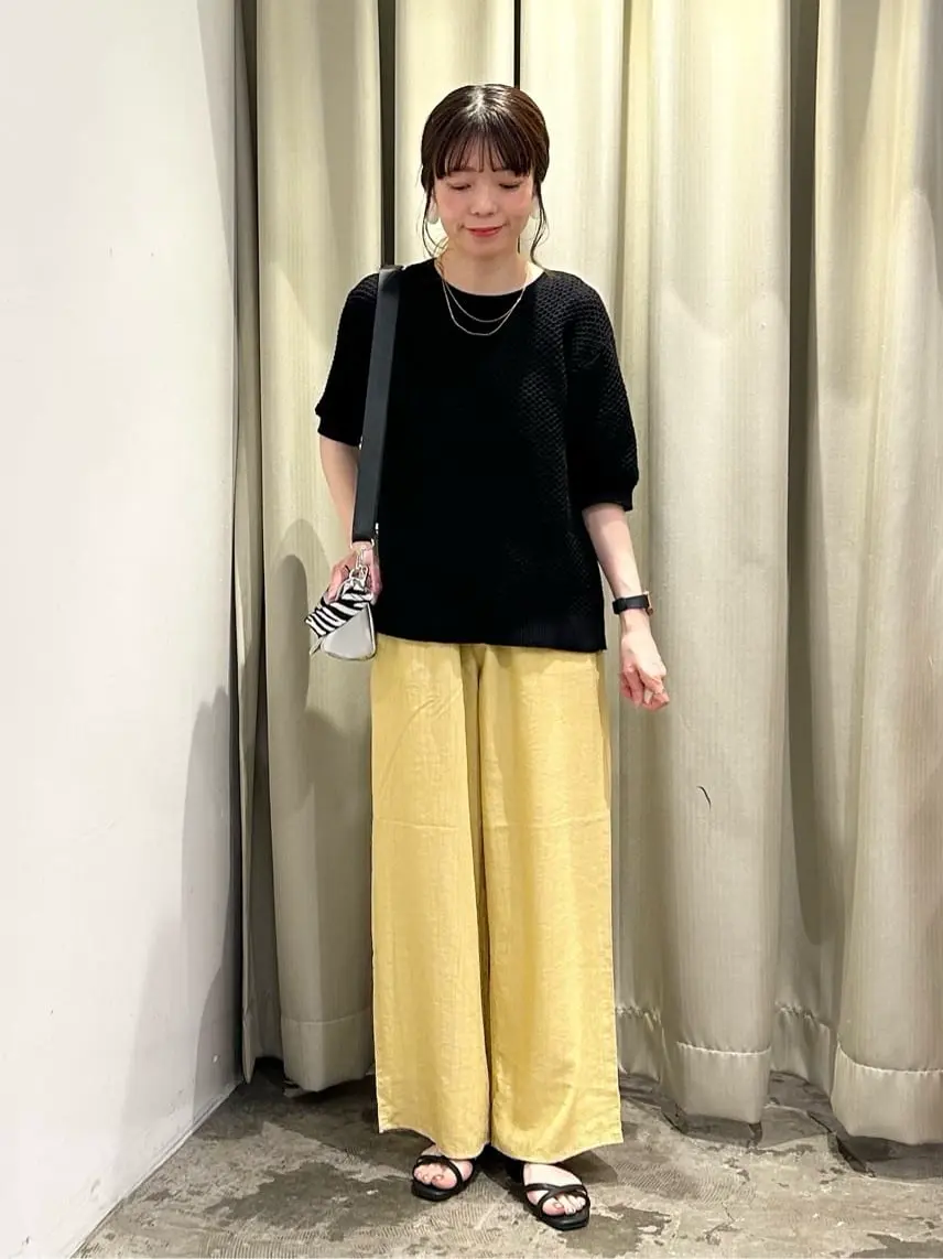 68959　Shu手織り　プルオーバー　黄色 68959 Shu手織り プルオーバー 黄色 68959 Shu手織り プルオーバー