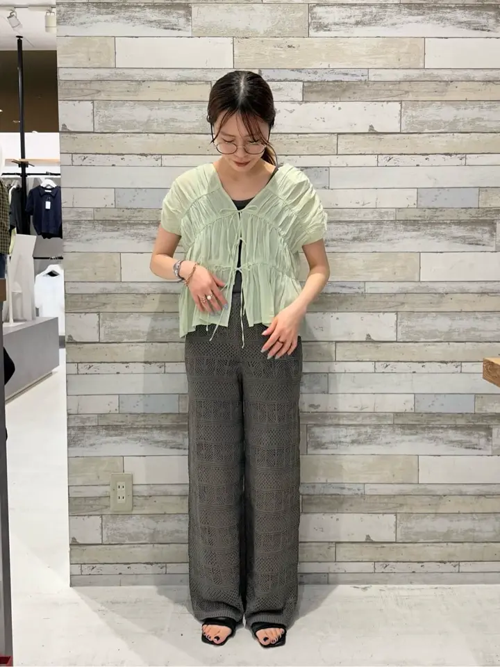 ≪USED≫レース編みニットパンツ/AMERICAN HOLIC（アメリカンホリック