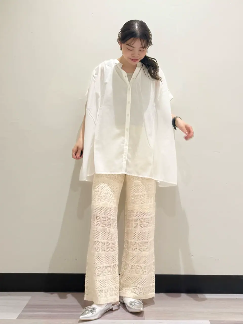≪USED≫レース編みニットパンツ/AMERICAN HOLIC（アメリカンホリック