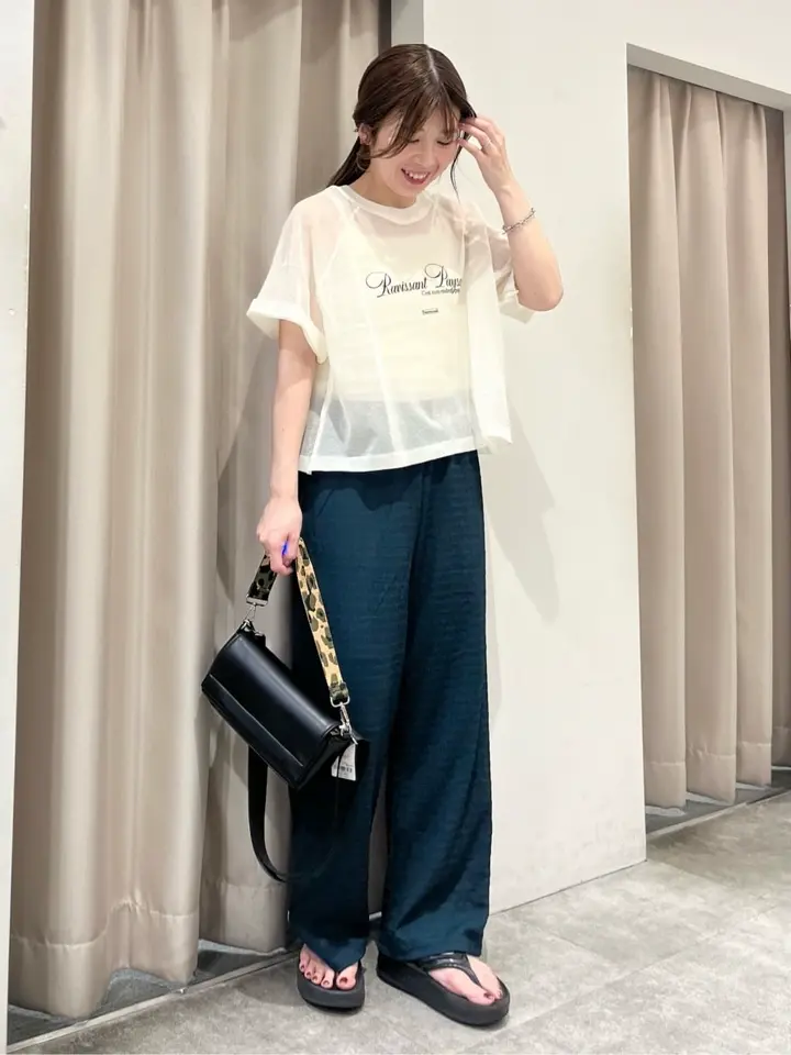 希少未使用★あちゃちゅむ　ナタリーレテ　チュールタンクトップ　刺繍リーフ柄 希少未使用☆あちゃちゅむ ナタリーレテ チュールタンクトップ 刺繍